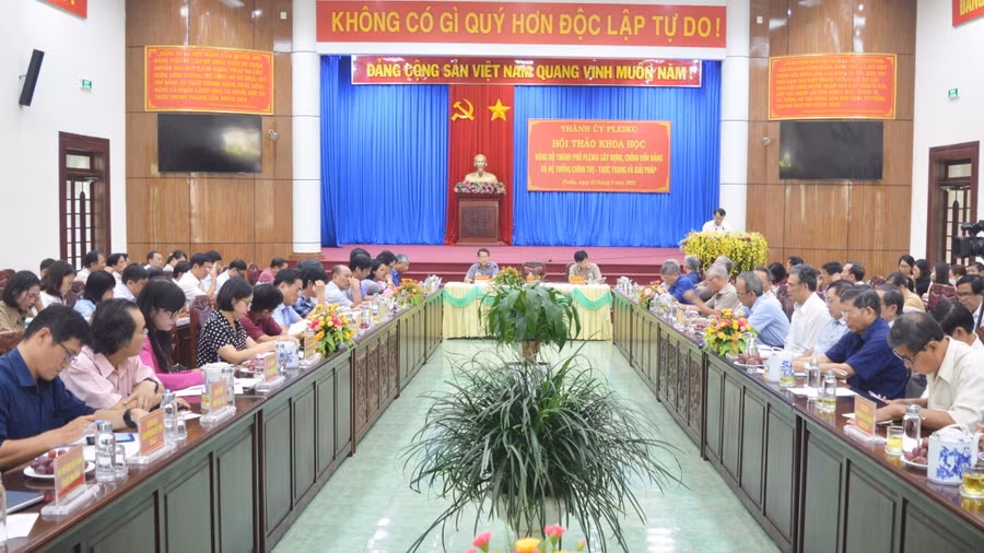 Quang cảnh hội thảo. Ảnh: Phương Dung