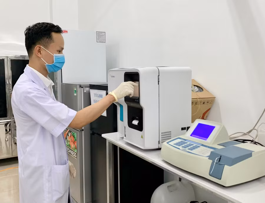 Phòng khám Đa khoa SYSMED Phù Đổng được trang bị hệ thống y khoa chuẩn quốc tế. Ảnh: Như Ý Phòng khám Đa khoa SYSMED Phù Đổng được trang bị hệ thống y khoa chuẩn quốc tế. Ảnh: Như Ý