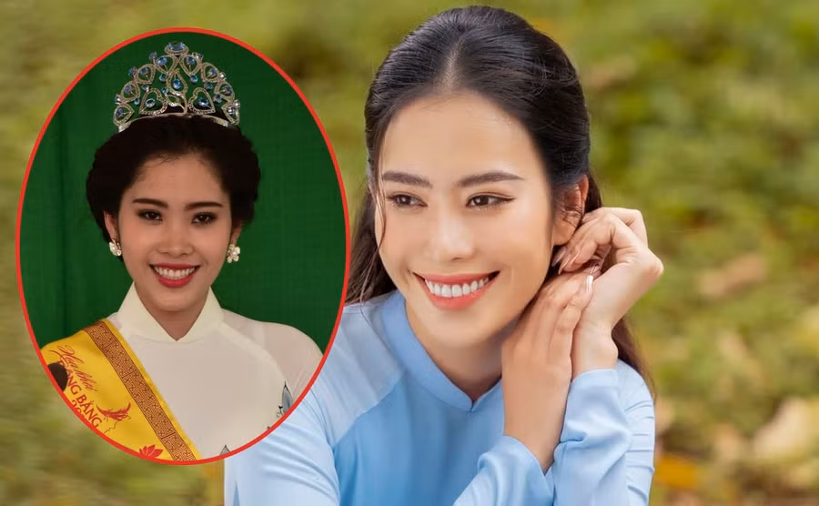 Nam Em quyết định đấu giá vương miện vì mong muốn giúp đỡ những người xung quanh. Ảnh: FBNV/ BTC