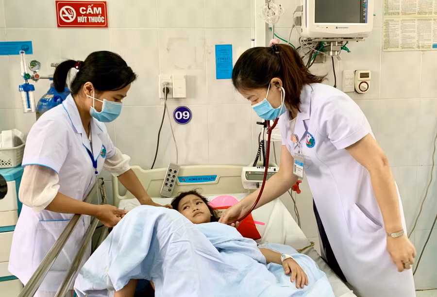 Các cơ sở y tế trên địa bàn tỉnh đảm bảo công tác khám bệnh, chữa bệnh trong đợt nghỉ lễ 2-9. Ảnh: Như Nguyện