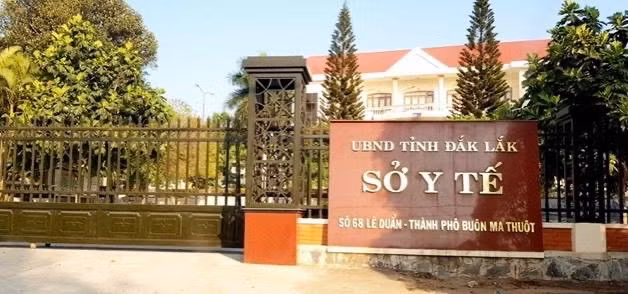 Trụ sở Sở Y tế Đak Lak. Ảnh nguồn Dân Việt