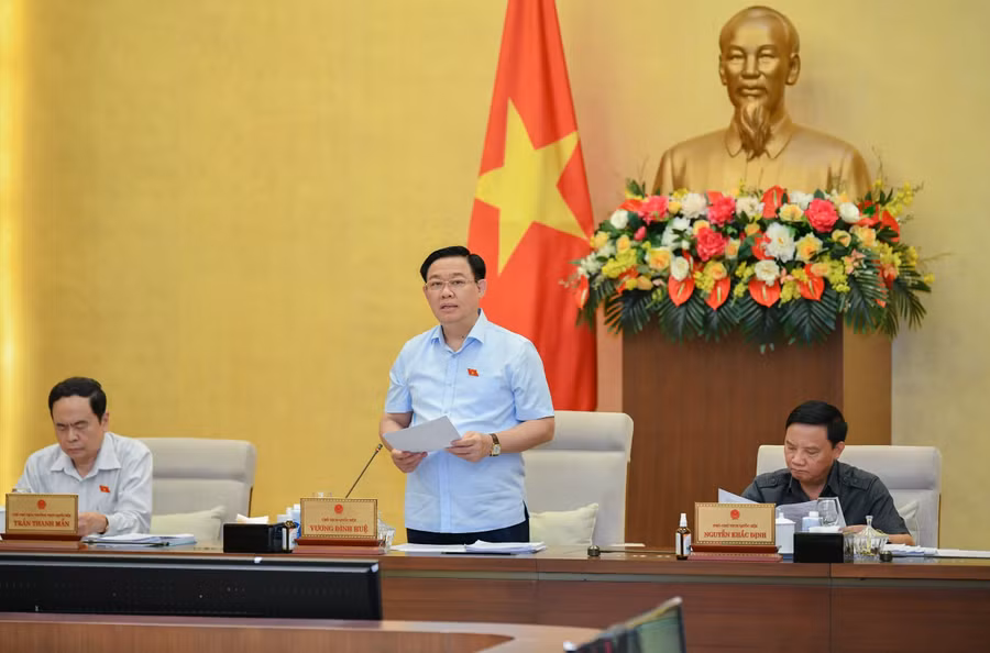 Điều chỉnh, bổ sung dự toán chi đầu tư phát triển vốn ngân sách trung ương năm 2022 ảnh 1 Quang cảnh cuộc họp. Ảnh: Vietnamnet