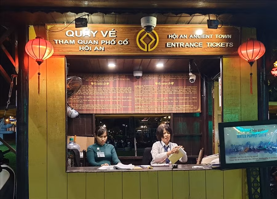 Hội An số hóa vé tham quan phố cổ trong thời gian tới. Ảnh: Thanh Chung