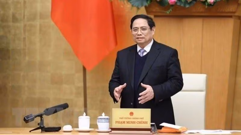 Thủ tướng Chính phủ Phạm Minh Chính. Ảnh: Báo Nhân Dân