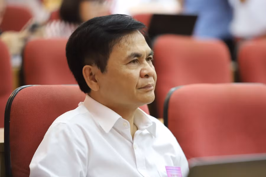 Ông Trần Huy Oánh, Phó giám đốc Sở NN-PTNT Hà Tĩnh bị kỷ luật cảnh cáo. Ảnh: Phạm Đức