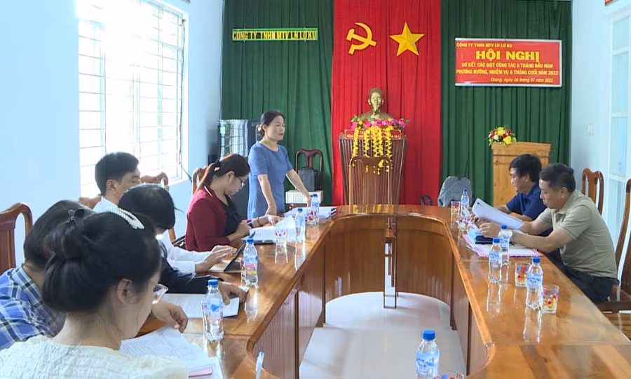 Quang cảnh buổi làm việc. Ảnh: Kim Ngân