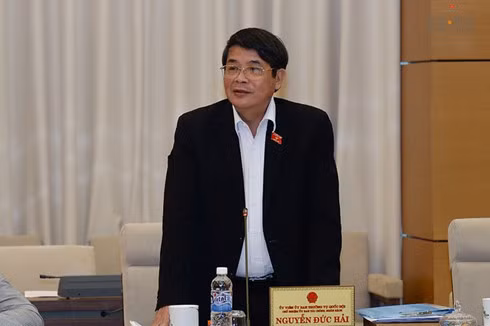 Ông Nguyễn Đức Hải - Chủ nhiệm Ủy ban Tài chính - Ngân sách của Quốc hội