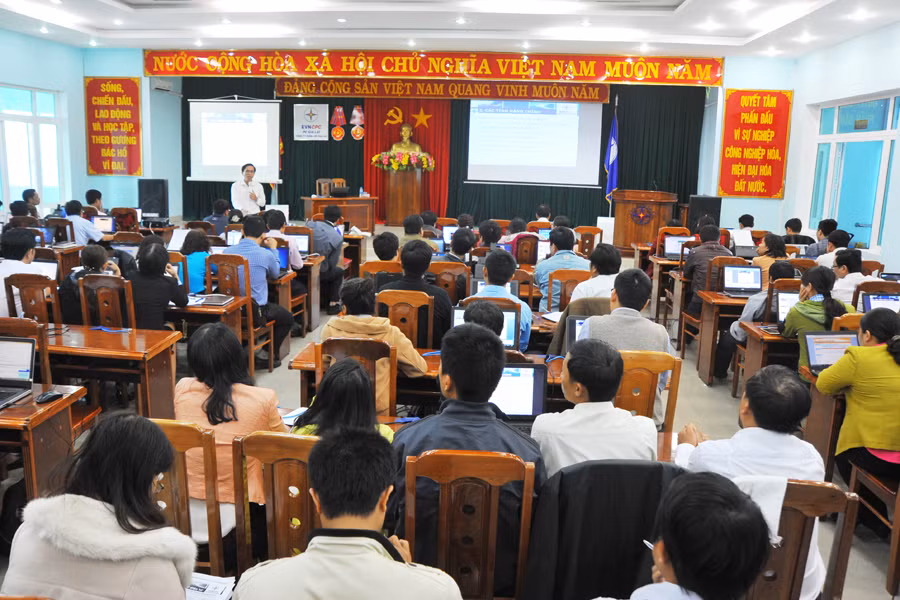 Quang cảnh hội nghị. Ảnh: N.G Quang cảnh hội nghị. Ảnh: N.G