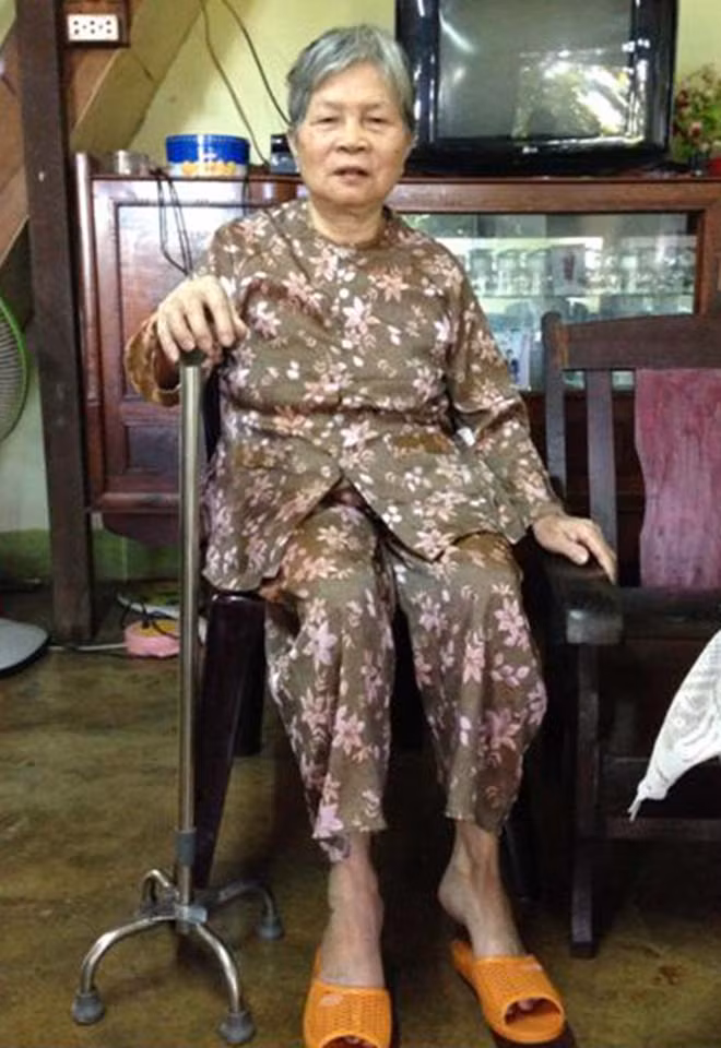 Bà Nguyễn Thị Thiện. Ảnh: P.D.T Bà Nguyễn Thị Thiện. Ảnh: P.D.T