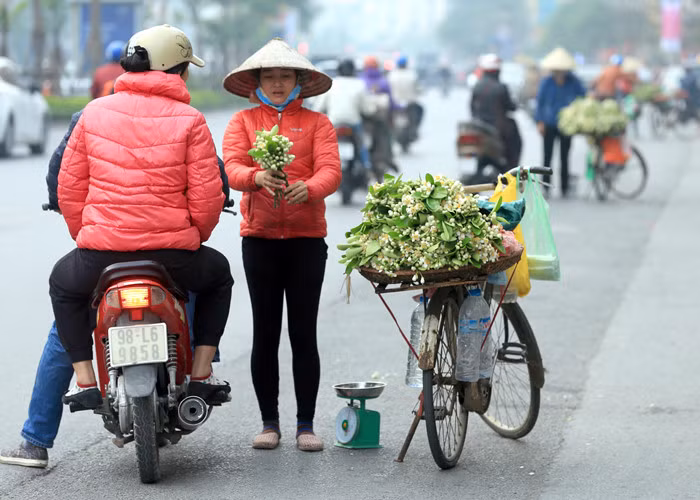 ...hay tận dụng mùi hương thơm tự nhiên của hoa để hấp mía hay nấu chè...