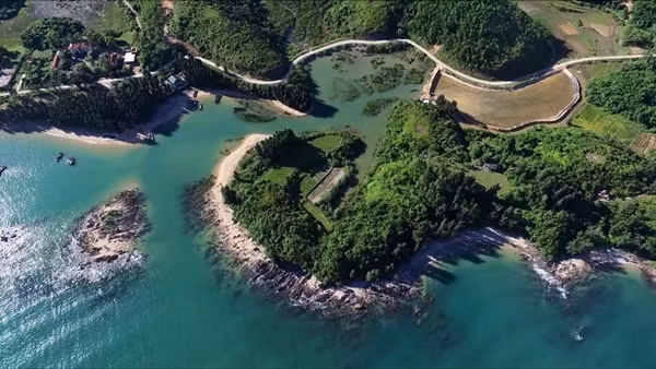  Cái Chiên được thiên nhiên ưu ái với hệ sinh thái biển và rừng phong phú. Ảnh: Vietnamnet.vn