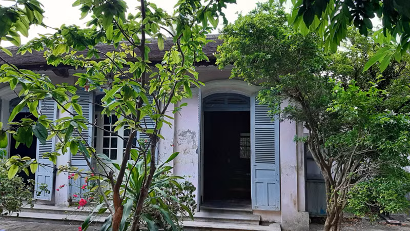 Những ngôi nhà ở Vĩ Dạ vẫn giữ được phong vị từ thời Hàn Mặc Tử. 