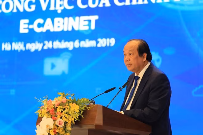 Bộ trưởng, Chủ nhiệm Văn phòng Chính phủ Mai Tiến Dũng.