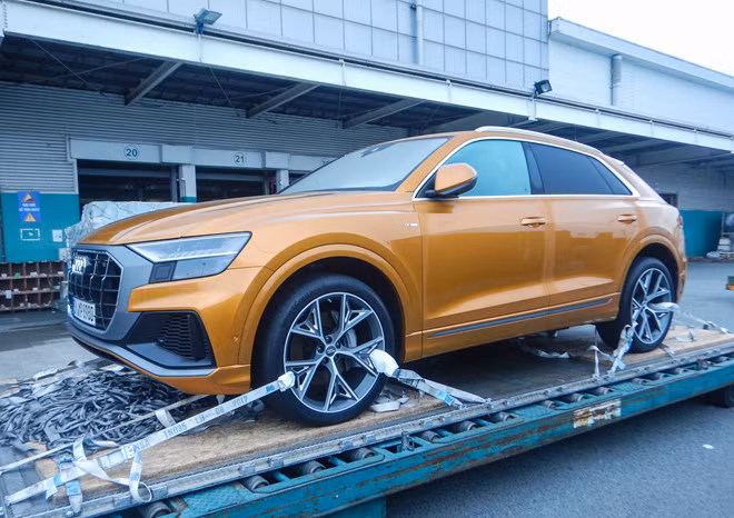 Audi Q8 vừa cập bến Việt Nam. Ảnh: Tân Tân. Audi Q8 vừa cập bến Việt Nam. Ảnh: Tân Tân.