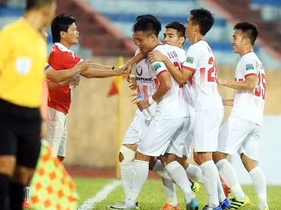 Nam Định đã trụ hạng thành công.