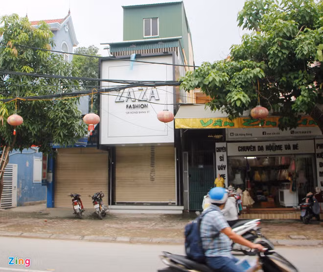 Ngôi nhà số 128 đường Hồng Bàng, nơi Sơn ôm lựu đạn cố thủ. Ảnh: Phạm Hòa. 