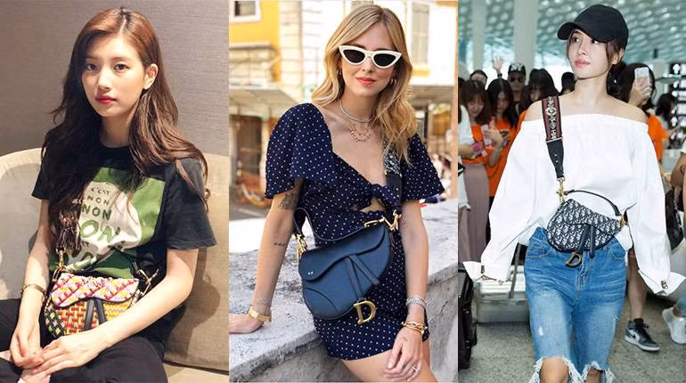 "Saddle bag" là sản phẩm sáng tạo ban đầu của John Galliano, từng “làm mưa làm gió” những năm 2000. Các ngôi sao Hollywood thời đó đều nhiệt tình lăng xê, từ Paris Hilton đến Carrie Bradshaw. Sau nhiều năm vắng bóng, giám đốc sáng tạo Maria Grazia Chiuri đã làm hồi sinh một item mang tính biểu tượng.