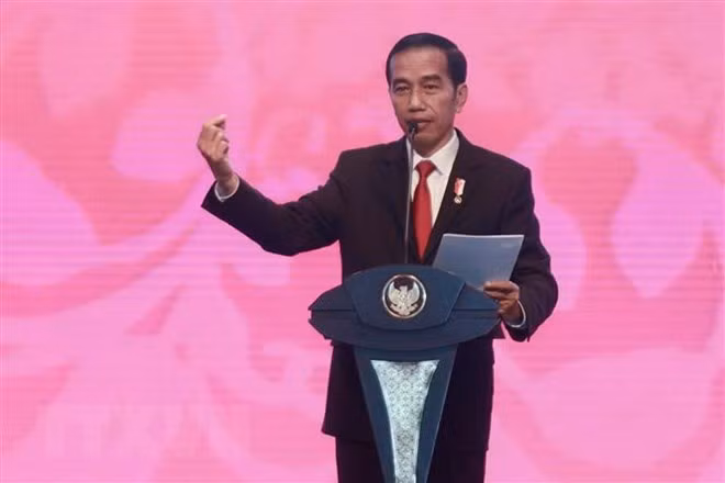 Tổng thống Indonesia Joko Widodo. (Ảnh: AFP/TTXVN)