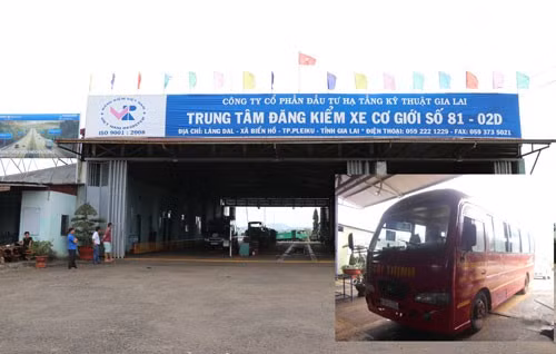 Bỏ lọt lỗi kỹ thuật của xe 81B-013.94T, 2 đăng kiểm viên và 1 dây chuyền đăng kiểm tại Trung tâm Đăng kiểm xe cơ giới 81-02D bị đình chỉ chức danh và hoạt động
