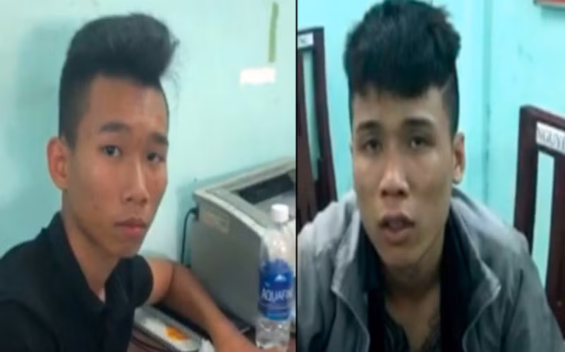 2 đối tượng tại cơ qua công an