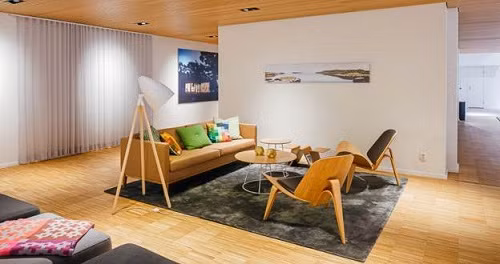 Không gian ấm cúng của vùng Scandinavia sẽ được tái hiện tại gian hàng Volvo.