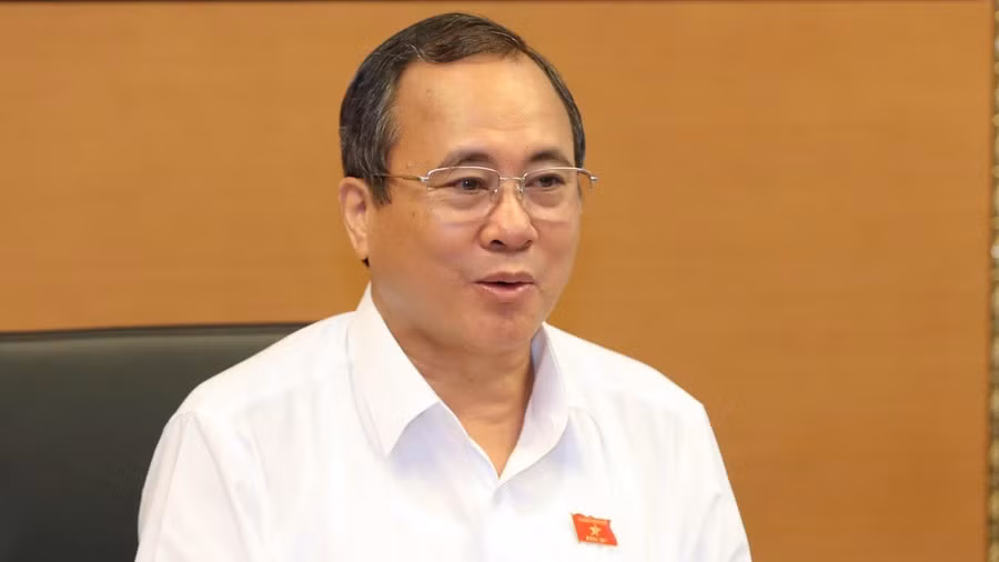 Ông Trần Văn Nam khi còn đương chức- Ảnh Ngọc Thắng