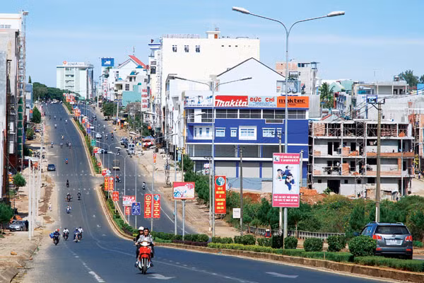 Một góc thành phố Pleiku. Ảnh: Đức Thụy