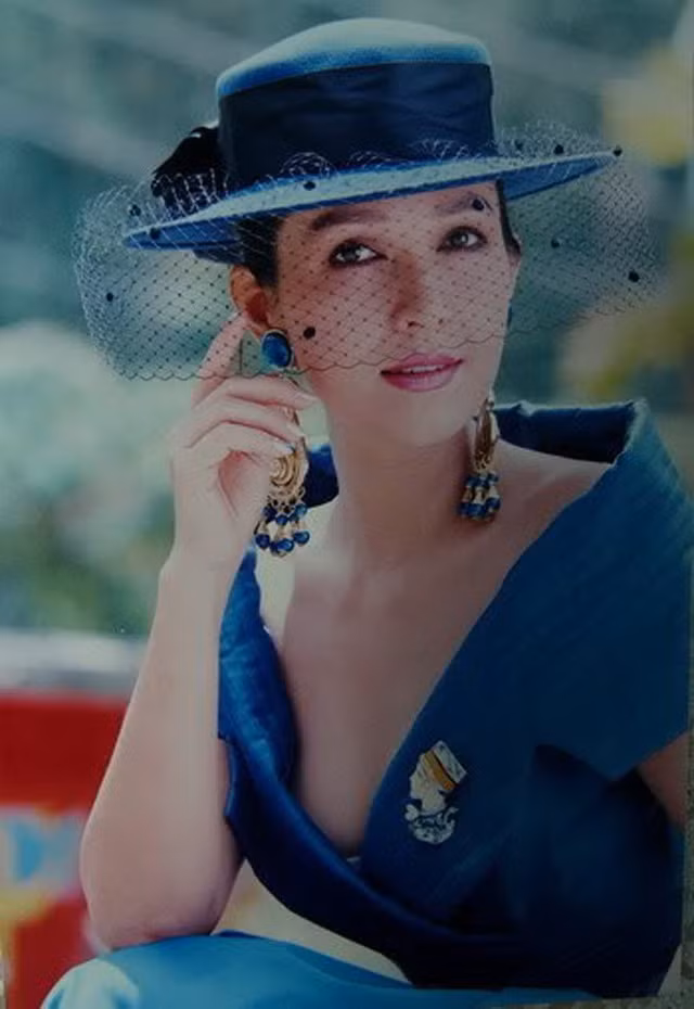 Nhan sắc mặn mà khiến chị được yêu mến trong một thời gian dài.