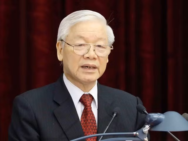 Tổng Bí thư Nguyễn Phú Trọng ra Lời kêu gọi gửi đồng bào, đồng chí, chiến sĩ cả nước và đồng bào ta ở nước ngoài về công tác phòng, chống đại dịch Covid-19. (Ảnh nguồn: NLĐO) Tổng Bí thư Nguyễn Phú Trọng ra Lời kêu gọi gửi đồng bào, đồng chí, chiến sĩ cả nước và đồng bào ta ở nước ngoài về công tác phòng, chống đại dịch Covid-19. (Ảnh nguồn: NLĐO)