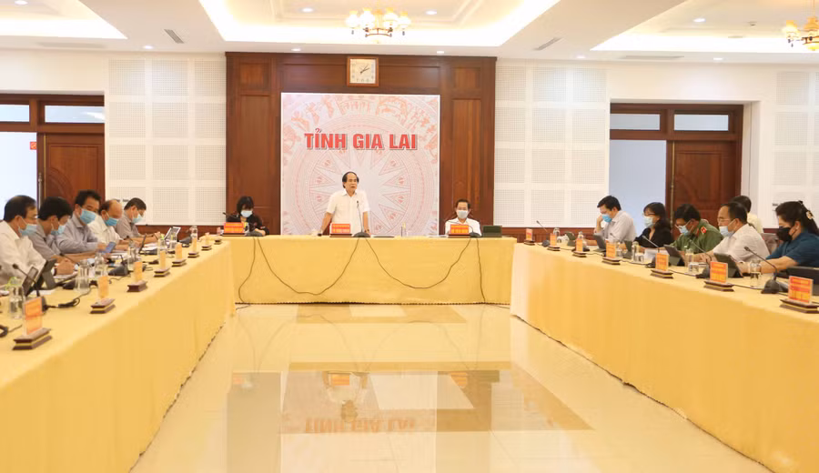 Quang cảnh hội nghị sơ kết