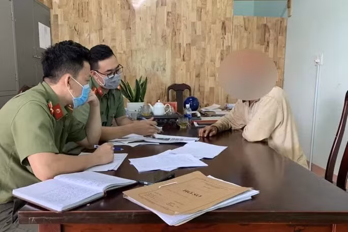 Cơ quan công an làm việc với ông Hà Thiên P. về vụ việc