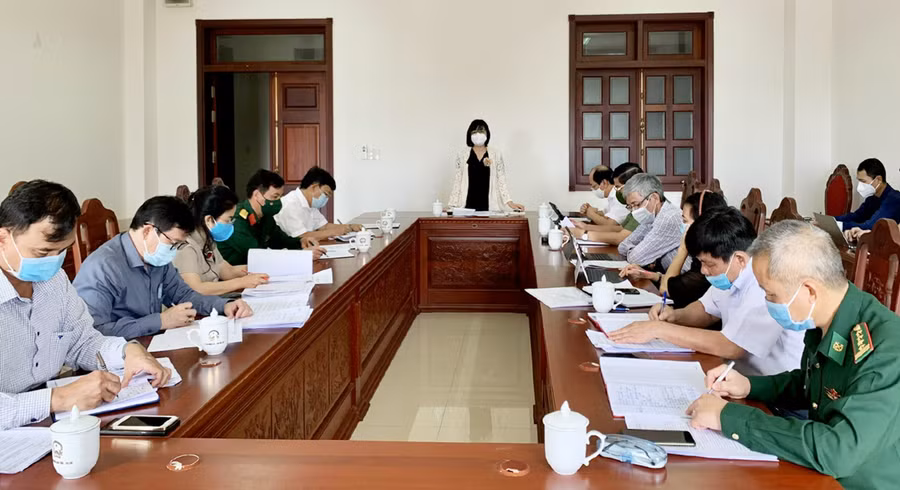  Quang cảnh cuộc họp. Ảnh: Như Nguyện