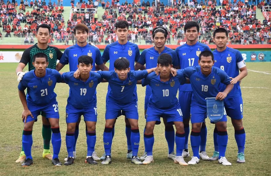 Tuyển U.23 Thái Lan sẽ tập trung cho VCK U.23 châu Á vào tháng 6. Ảnh: FAT