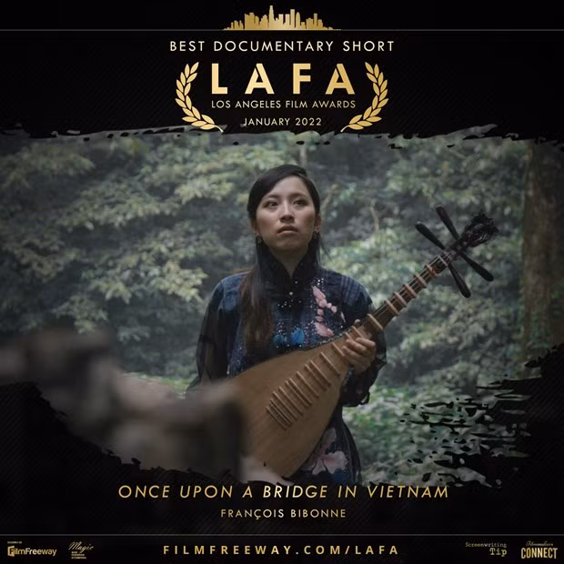Phim của François thắng giải ở hạng mục dành cho phim tài liệu, Liên hoan phim Los Angeles. (Ảnh: LAFA)