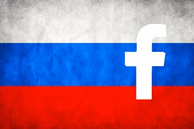 Facebook bị cấm một phần hoạt động tại Nga. Ảnh: AFP
