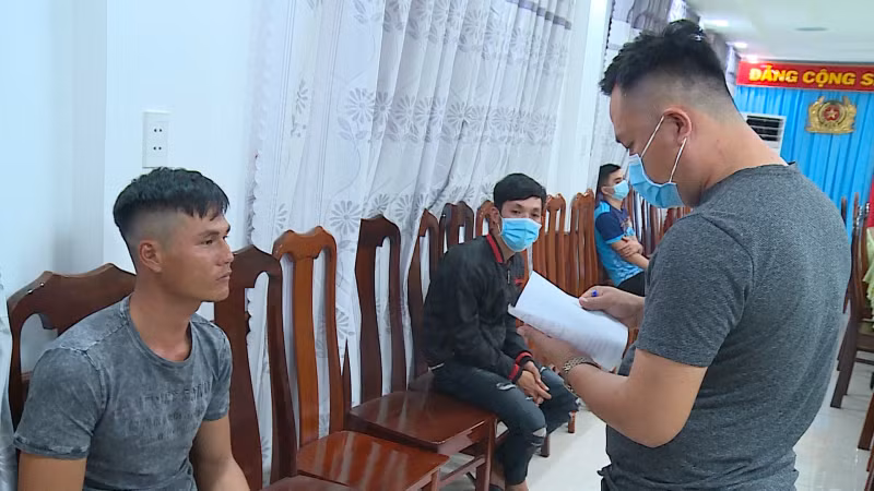 Các đối tượng liên quan vụ án.