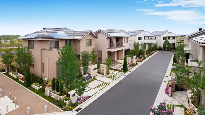 Khu nhà riêng với pin Mặt Trời cấp điện và thiết kế tận dụng gió, ánh sáng tự nhiên - Ảnh: edb.gov.sg Khu nhà riêng với pin Mặt Trời cấp điện và thiết kế tận dụng gió, ánh sáng tự nhiên - Ảnh: edb.gov.sg