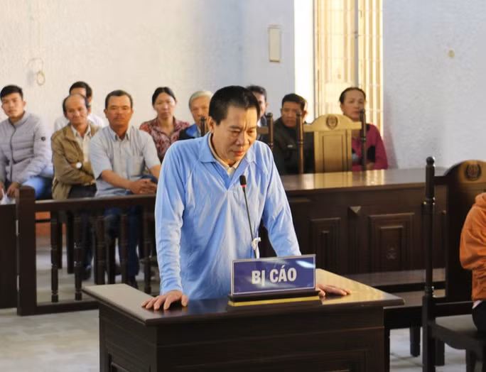 Bị cáo Mã Minh Thu tại phiên tòa sơ thẩm