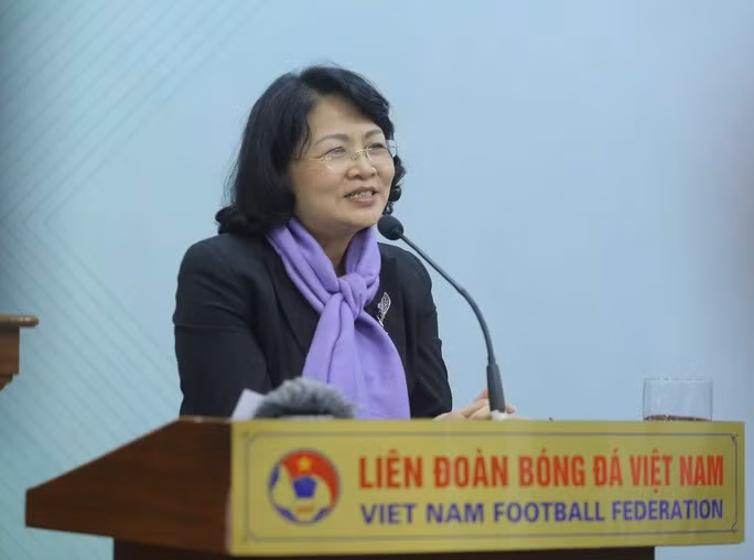  Phó Chủ tịch nước Đặng Thị Ngọc Thịnh phát biểu tại buổi lễ