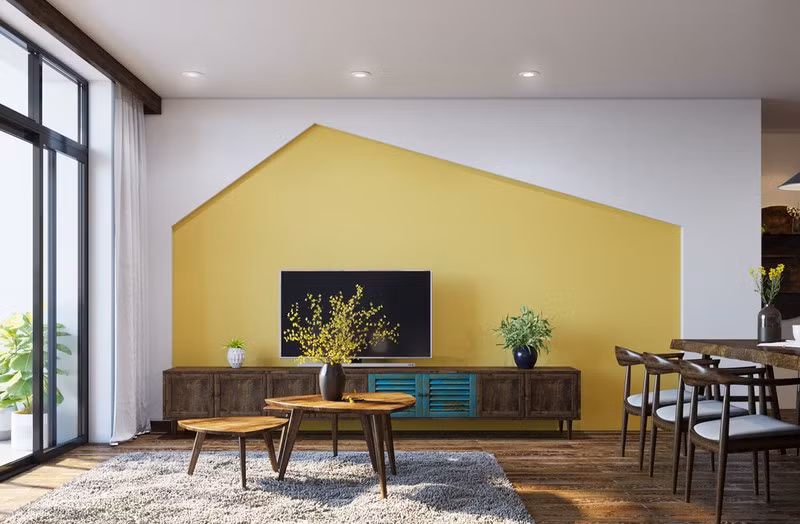 Công trình mang dáng dấp của một tổ ấm đúng nghĩa, bằng sự kết hợp hài hòa giữa kiến trúc và cách trang trí.