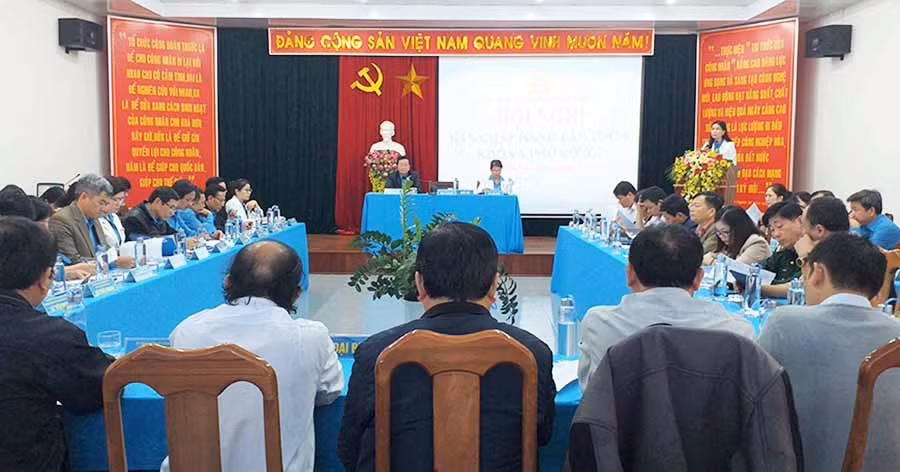 Quang cảnh hội nghị. Ảnh: Đinh Yến