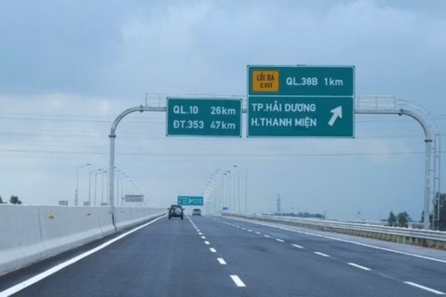 Cao tốc Hà Nội - Hải Phòng. Ảnh minh hoạ