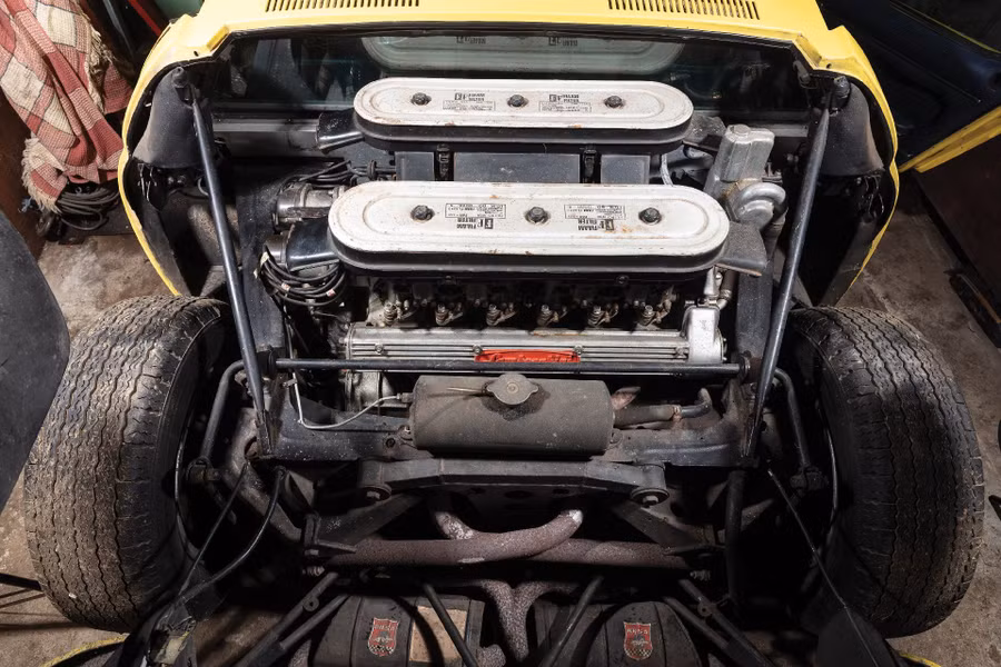 Chiếc Lamborghini Miura P400 S vẫn còn nguyên bản.