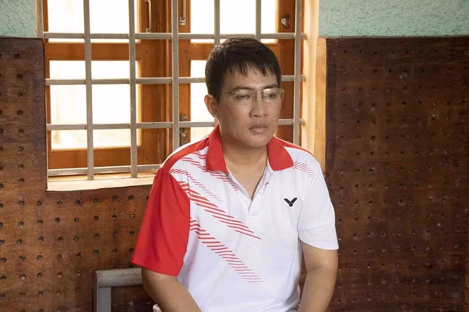 Nguyễn Phước Tân. Ảnh: Công an Vĩnh Long