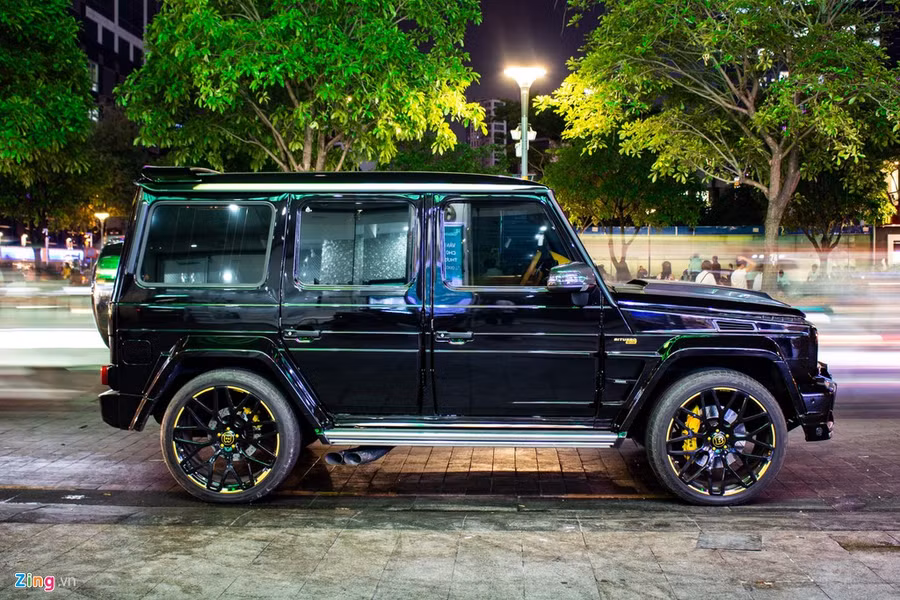 Mẫu xe được nhắc đến chính là chiếc Brabus G850 - 
