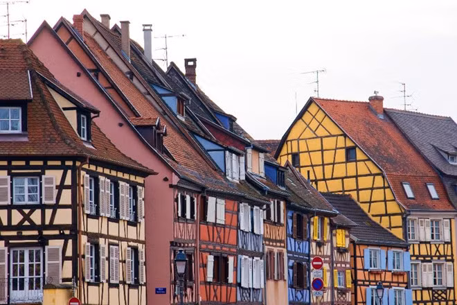 Con phố Colmar mang nét kiến trúc giữa Pháp và Đức