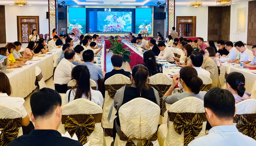 Quang cảnh Hội nghị kết nối giao thương các Hợp tác xã năm 2022. Ảnh: Vũ Thảo Quang cảnh Hội nghị kết nối giao thương các Hợp tác xã năm 2022