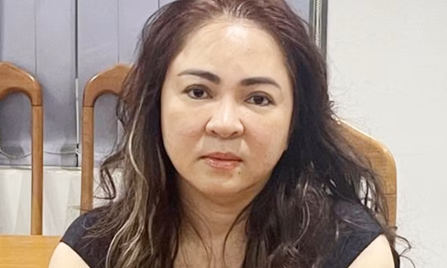Bị can Nguyễn Phương Hằng. Bị can Nguyễn Phương Hằng.