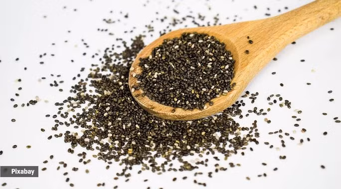 Nên uống hạt chia với nước vào buổi sáng - Ảnh: Pixabay Nên uống hạt chia với nước vào buổi sáng - Ảnh: Pixabay