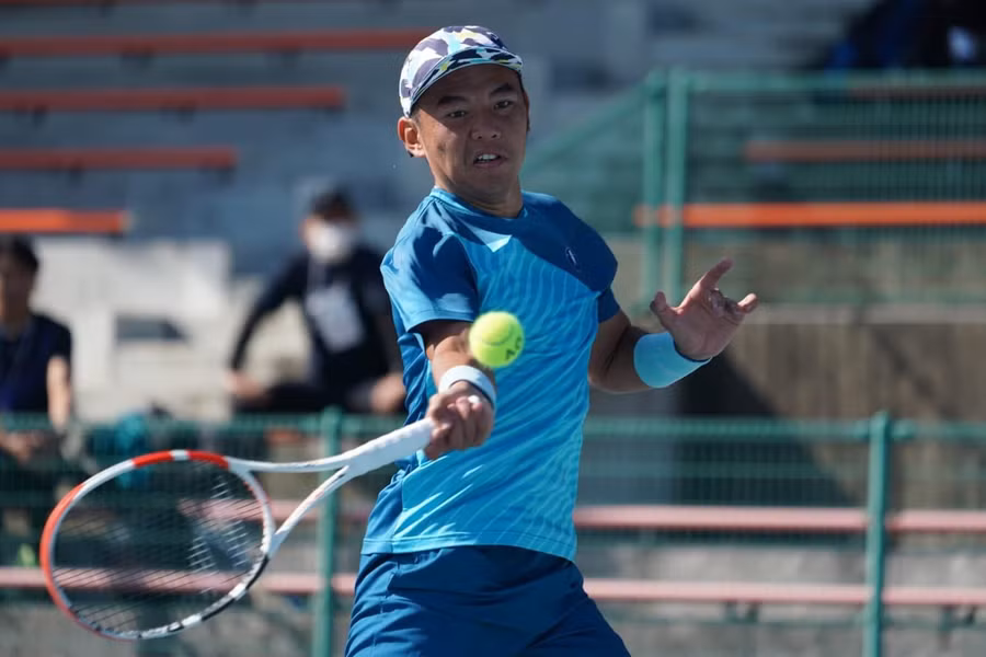 Lý Hoàng Nam tiếp tục chinh phục hệ thống giải ATP Challenger 80 tại Nhật Bản. Ảnh: VTF